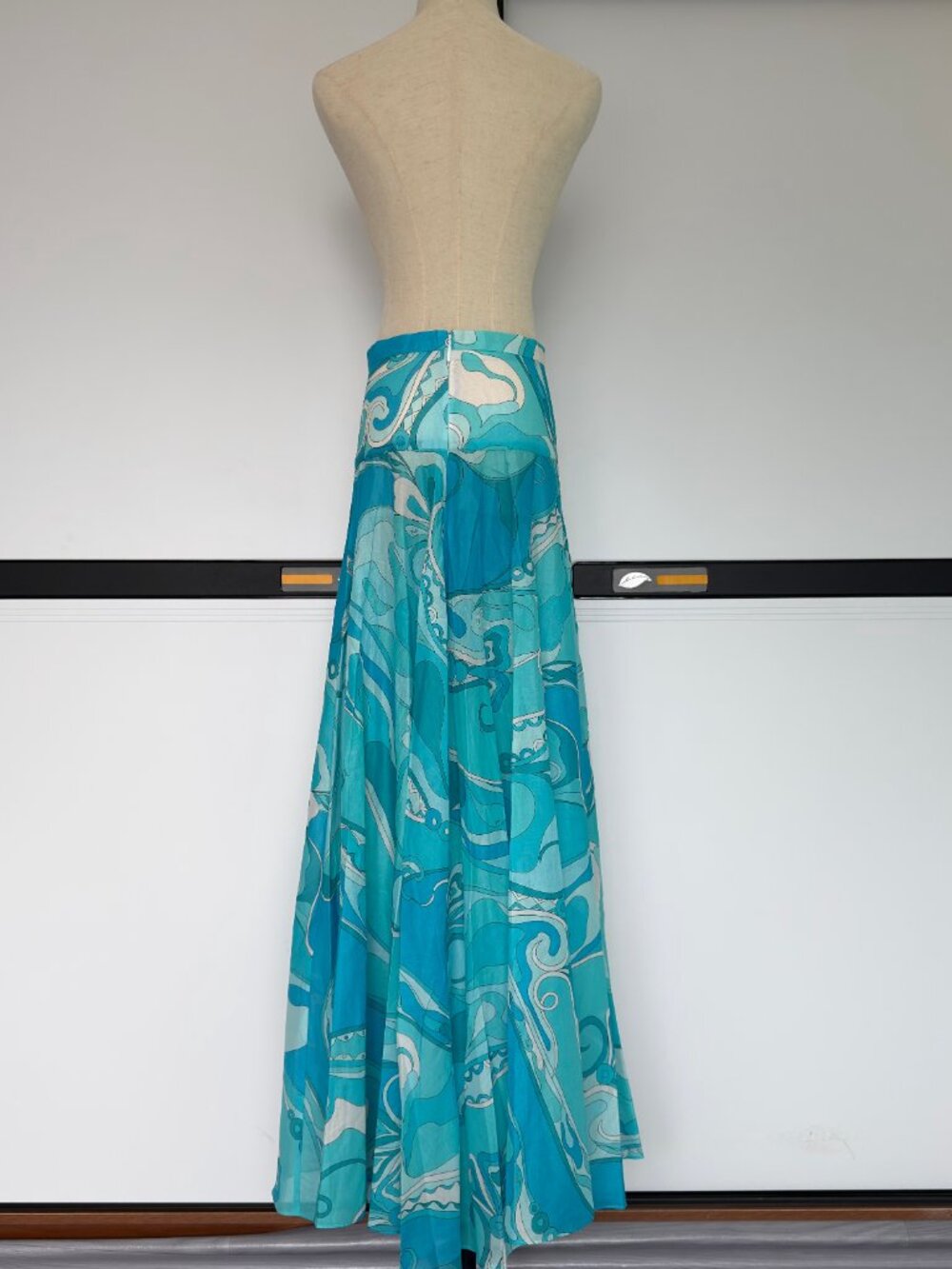 Pucci Cotton Orchidee Maxi Skirt - Picture 7 of 11